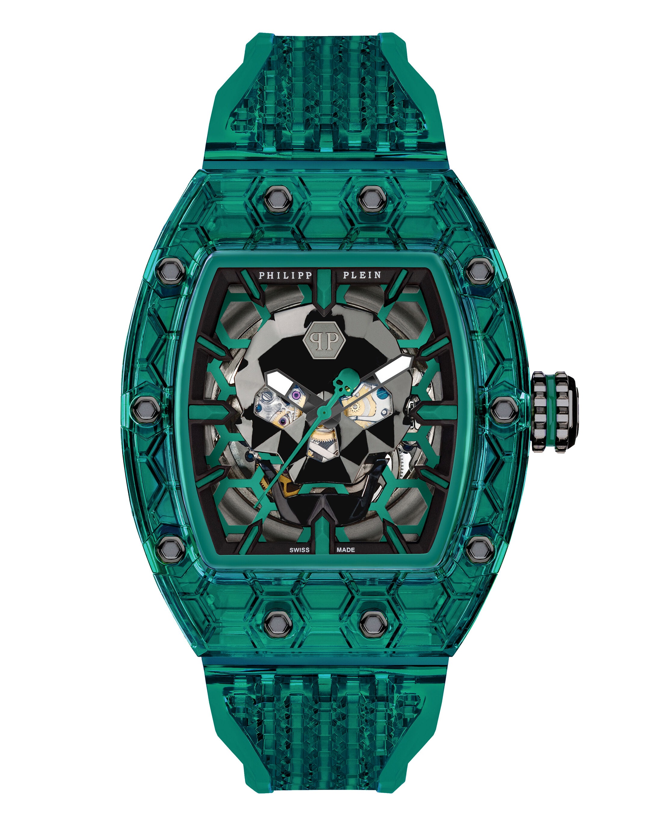 Relógio Crypto King Atomic Emerald