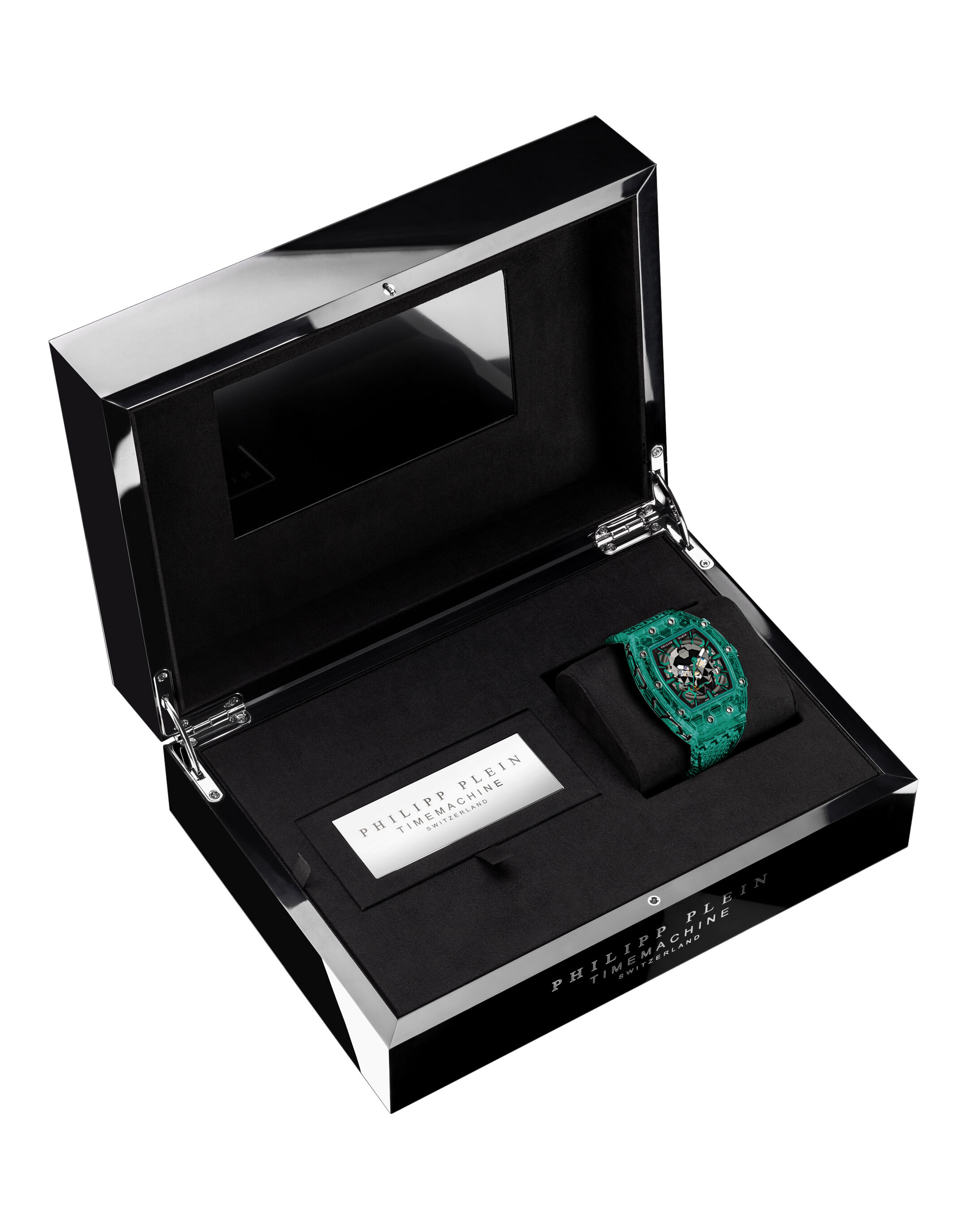 Relógio Crypto King Atomic Emerald