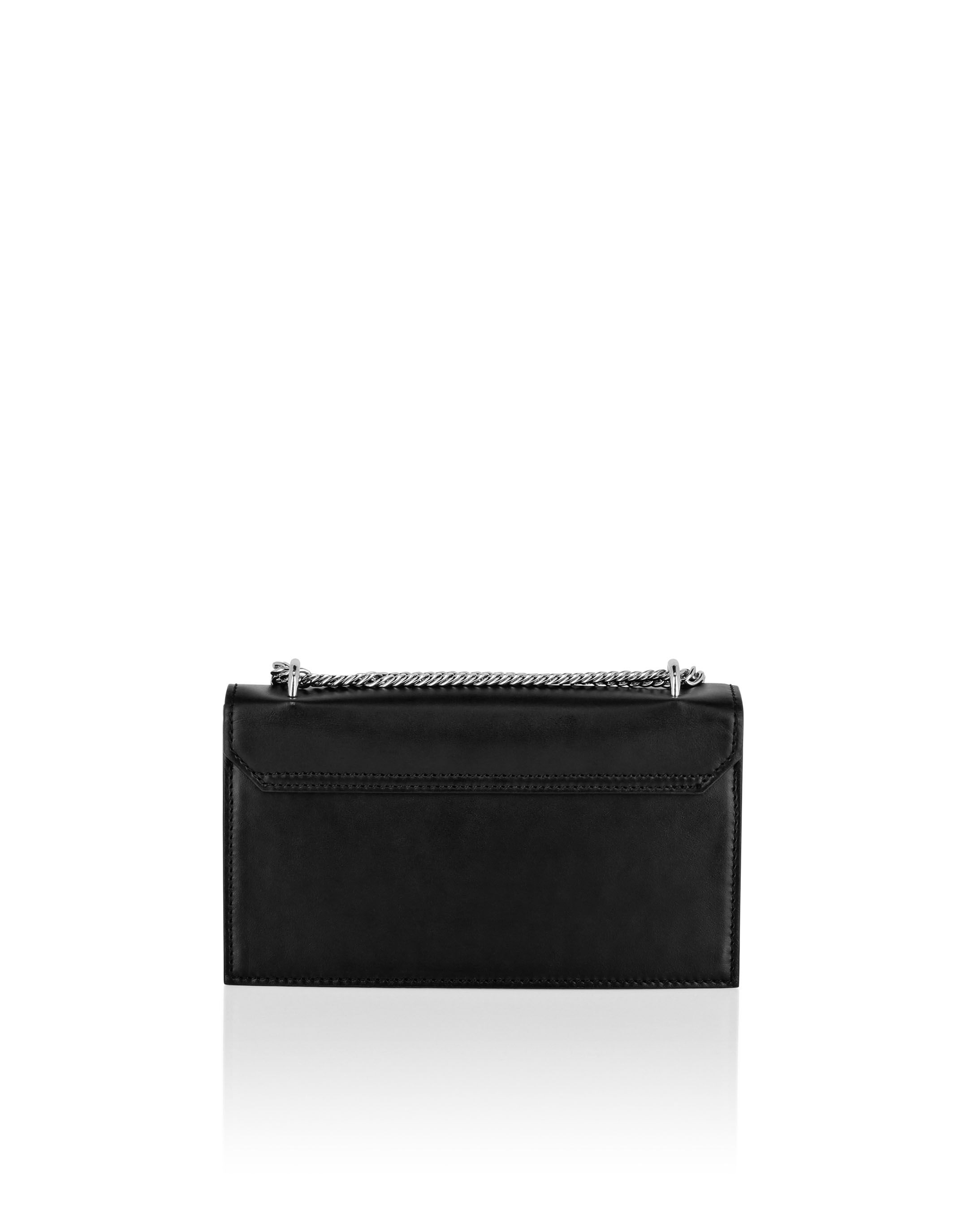 Bolsa de Ombro de Couro Pequena