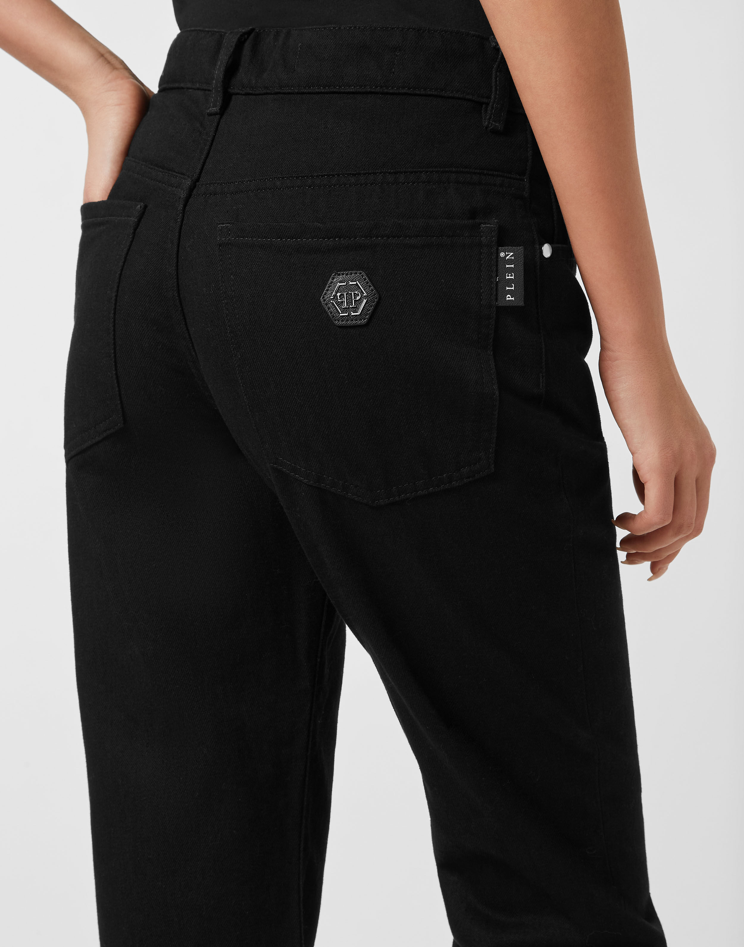 Calças Jeans Reta Hexágono